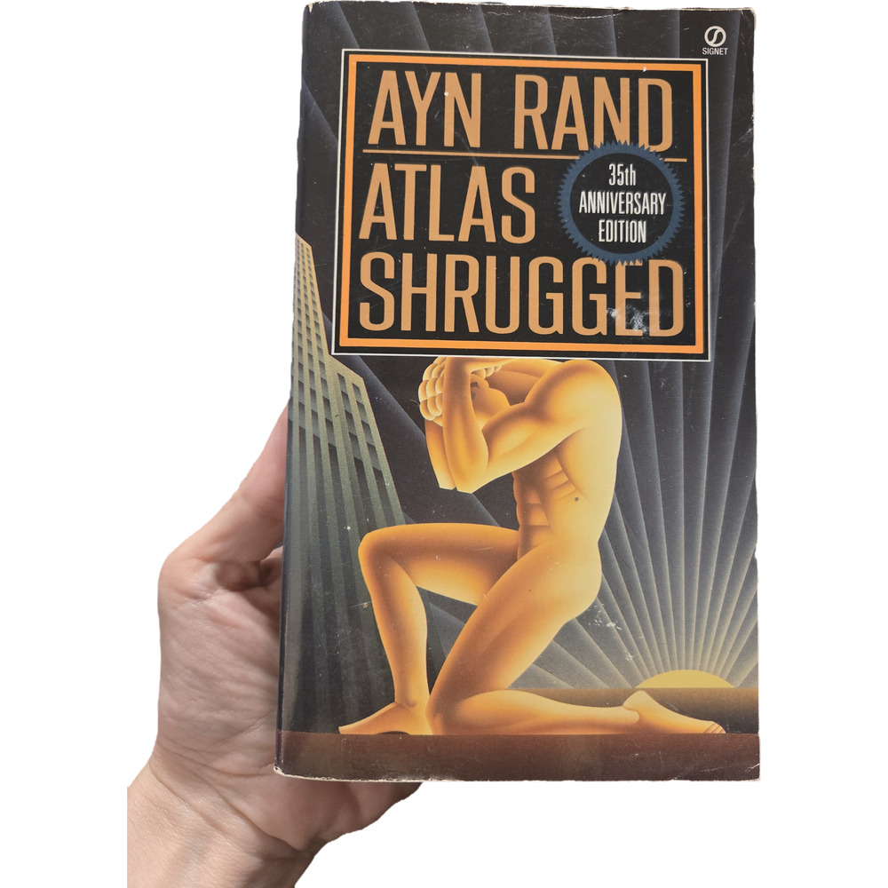 Atlas Shrugged (35th Anniversary Edition) Ayn Rand Signet Drama Objectivism